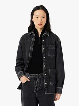 Lacoste - Cotton Full Sleeves Denim Jacket
