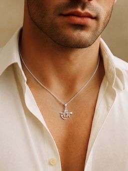 Miss Highness - 925 Sterling Silver Ram Pendant Men