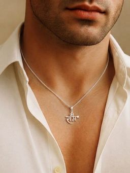 Miss Highness - 925 Sterling Silver Ram Pendant Necklace Men
