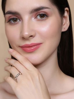 Miss Highness - 925 Sterling Silver Heart Promise Ring Women