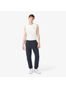 Lacoste - Water-Repellent Trim Accent Sport Grey Track Pant