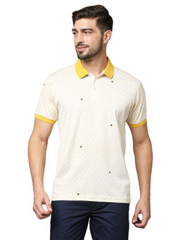 Park Avenue - Medium Yellow Polo T-Shirt