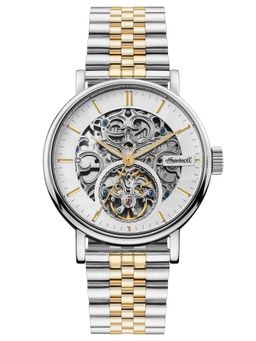 Ingersoll - 1892 The Charles Mens Watch White Dial & Two Tone Stainless Steel Bracelet - I05806
