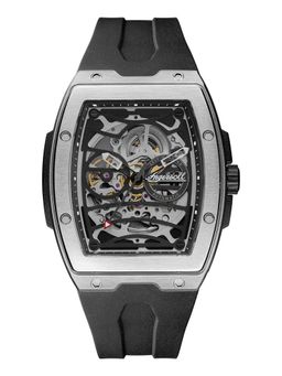 Ingersoll - 1892 The Challenger Mens Watch Black Dial & Black PU Rubber Strap - I12301