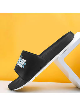 Red Tape - Men's Eva Comfort Sliders - Black