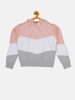 Instafab - Kids Girls Stylish Casual Sweatshirts-Multi-Color