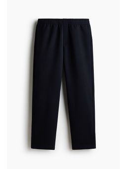 H&M - Men Blue Relaxed Fit Interlock Sweatpants