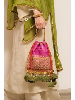 House of Turquoise - Gulbahaar Potli Purple