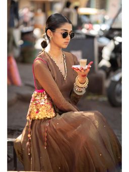 House of Turquoise - Starlit Potli Pink