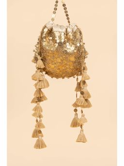 House of Turquoise - Chaand Potli - Gold