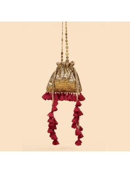 House of Turquoise - Keerat Potli - Maroon
