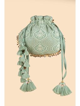 House of Turquoise - Roohani Potli Light Green