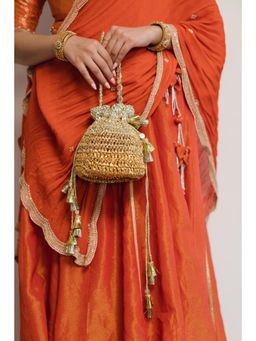 House of Turquoise - Anvi Potli - Ombre Gold