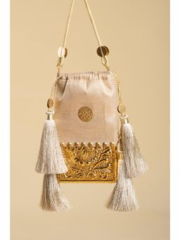 House of Turquoise - Vrinda Potli - Ivory