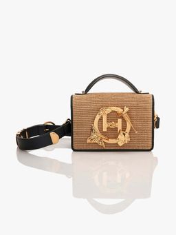 Outhouse - The Midi Disco Black Handbag