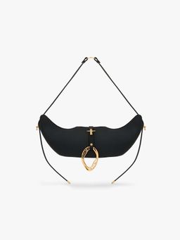 Outhouse - The Boss Swing In Raven Black Handbag