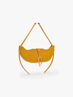 Outhouse - The Boss Swing In Ochre Yellow Handbag