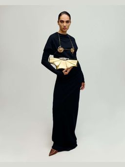 Outhouse - The Koko Klutch In Champagne Dusk Gold Clutch
