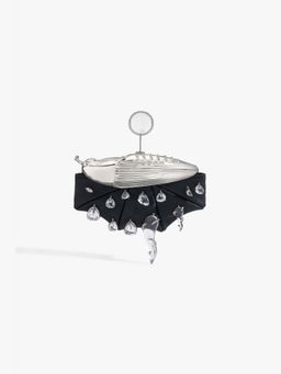 Outhouse - Koko Couture Bag In Cosmos Black Clutch