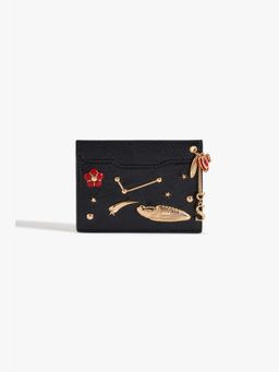 Outhouse - Koko Bejewelled Black Card Holder