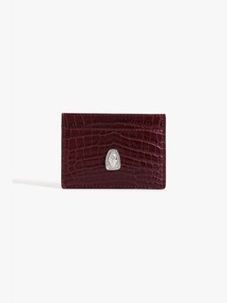 Outhouse - Koko Crimson Croc Wine Card Holder