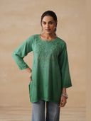 Green color option, Currently selected