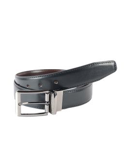 ZEVORA - Men Reversible Metro Black Belt