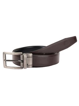 ZEVORA - Men Reversible Metro Brown Belt