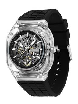 French Connection - Men Transparent Skeleton Style Analog Watch - FCG01B (M)