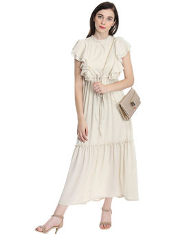 Dodo & Moa - Women Off-White Maxi Dress