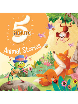 Pegasus - 5 Minute Animal Stories - Premium Quality Padded & Glittered Book