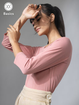 Twenty Dresses by Nykaa Fashion - Basics Soapnut Forever In Love With Comfort Tshirt