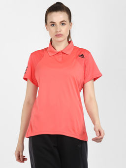 adidas - Club Polo Red Tennis Polo T-shirts
