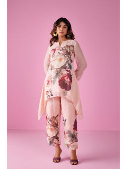 Zari Jaipur - Womens Floral Print Co-Ord (Set of 2)