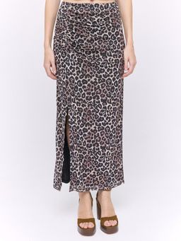 Cover Story - Leopard Print Maxi Skirt