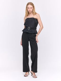 Cover Story - Black Bandeau Jumpsuit