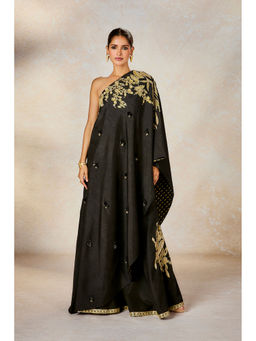 Masaba - The Raat Rani One Shoulder Top with Tube and Sharara (Set of 3)