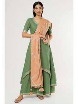 OMAANA - Sage Saira Double Layered Maxi Dress