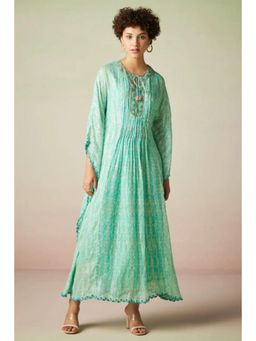 Verb - Green Rabia Kaftan Dress