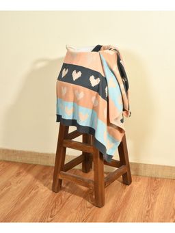 Mi Arcus - Printed Cotton Premium Soft Mini Me Blanket for 0-12 M, 90x70 cm -Multicolor