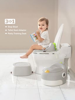 Mi Arcus - 3 in 1 Potty Seat, Step Stool & Toilet Seat Adapter for Kids (6 M to 5 Y)