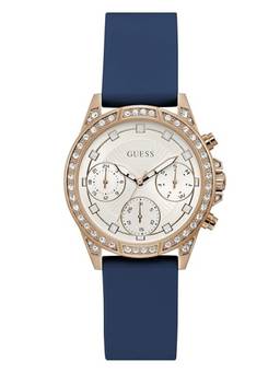 Guess - Silicone Analog White Dial Women Watch - GW0222L2 (M)
