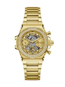 Guess - Champagne Dial Women Quartz Analog Watch - GW0552L2 (M)