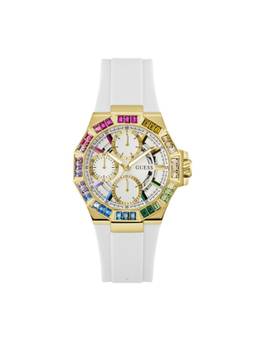 Guess - Women White Dial Chrono Watch - GW0779L1 (M)
