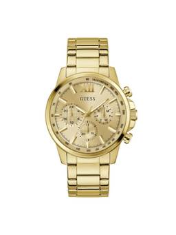 Guess - Dress Men Champagne Dial Chrono Watch - GW0900G2 (M)