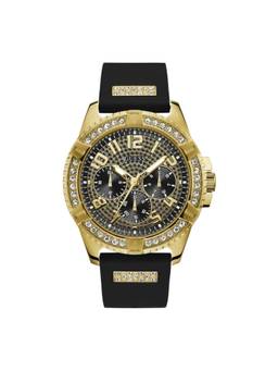 Guess - Men Black Dial Chrono Watch - U1132G1 (M)