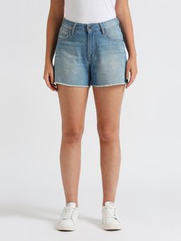 Pepe Jeans - Blue High Waist Denim Shorts