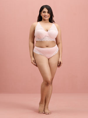 Buy Nykd by Nykaa Sensual Lace Panty Peach NYP348 Online
