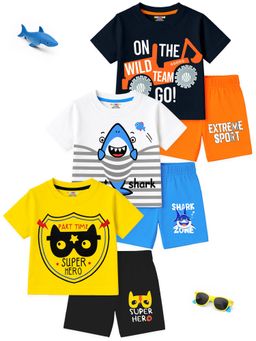 Kuchipoo - Multi-Color Printed T-Shirts and Shorts