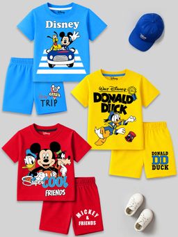 Kuchipoo - Multi-Color Printed T-Shirts and Shorts